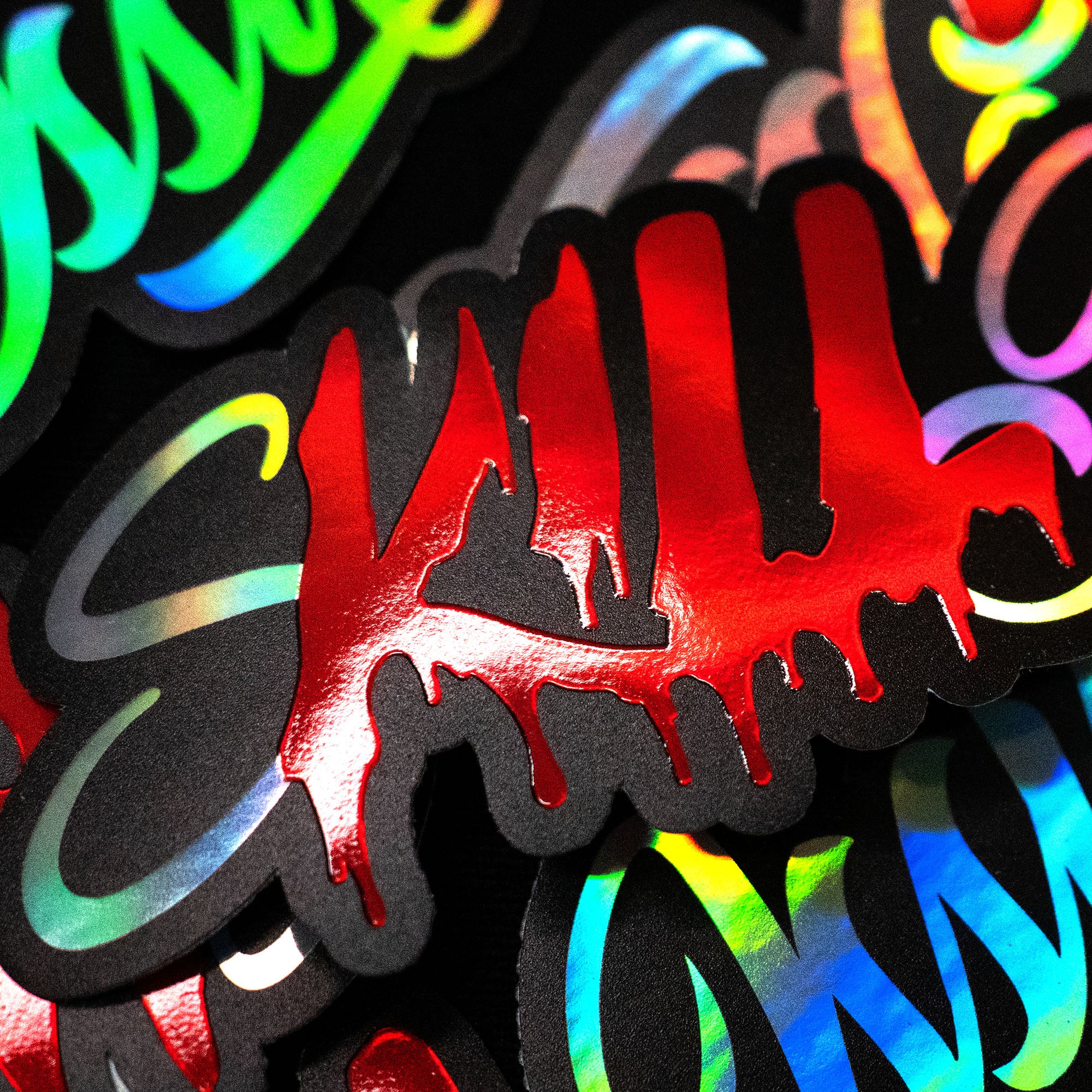 "sKILL issue" Holo Sticker
